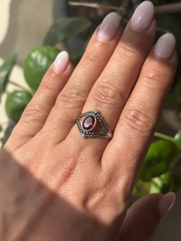 Garnet Ring