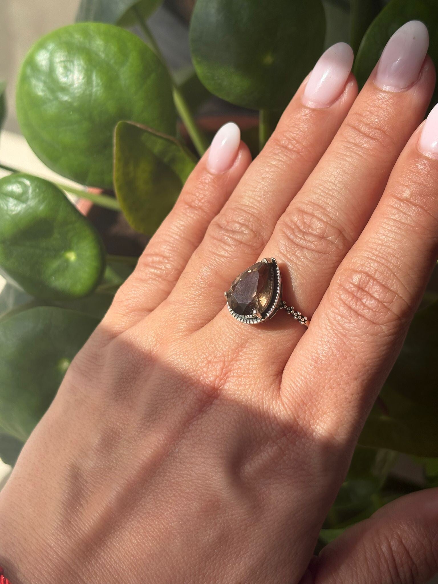 Smokey Quartz Ring