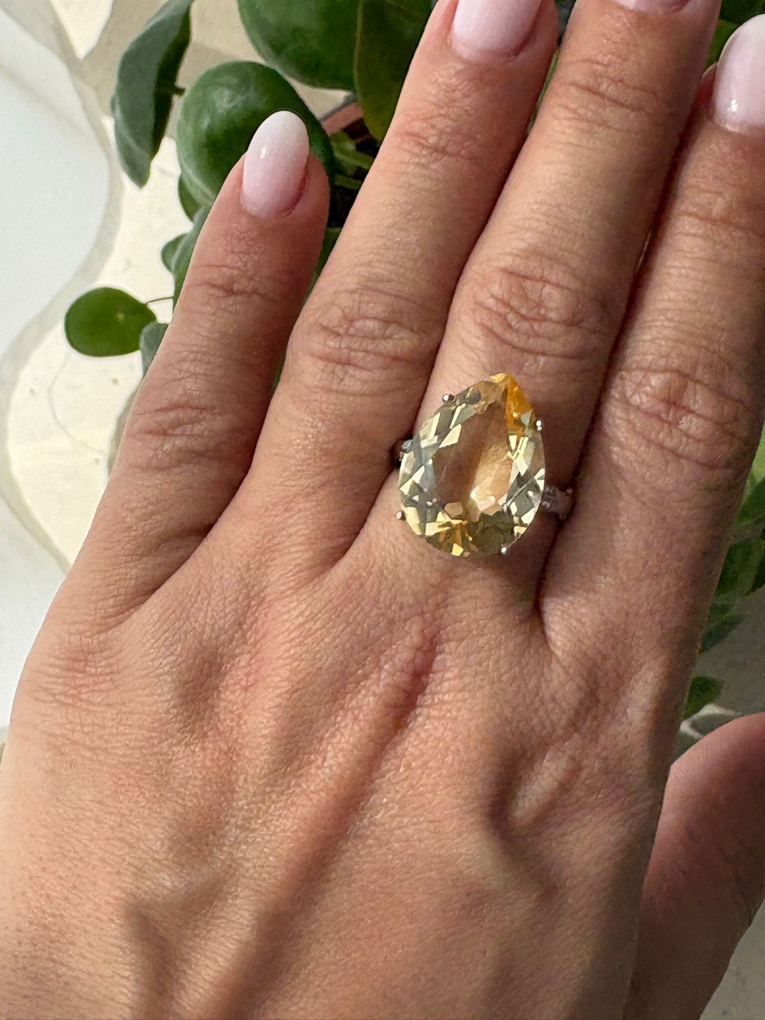 Citrine Ring