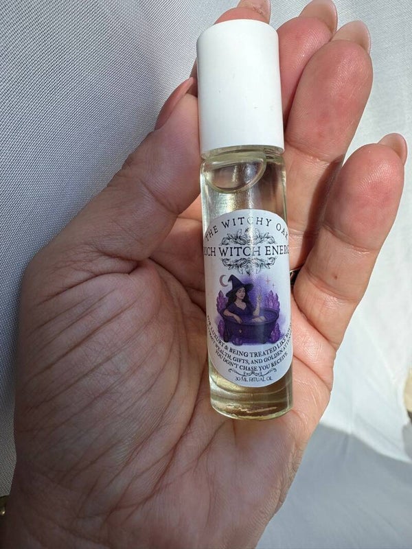 Rich Witch Energy Spell Oil Enchanted Vial