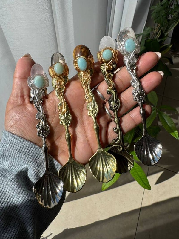 Mermaid Crystal Spoon