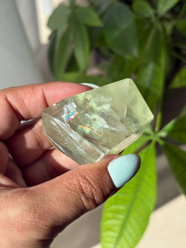 Apple Green Fluorite Freeform