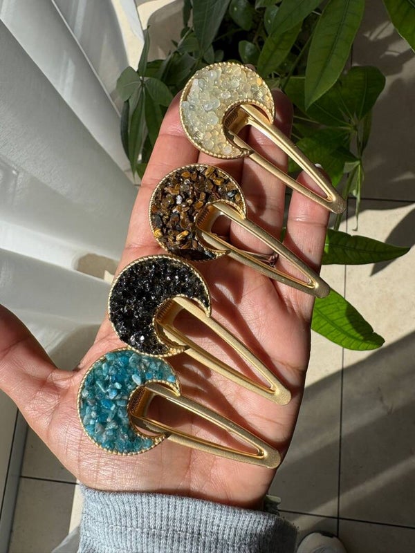 Crystal Moon Hairclip