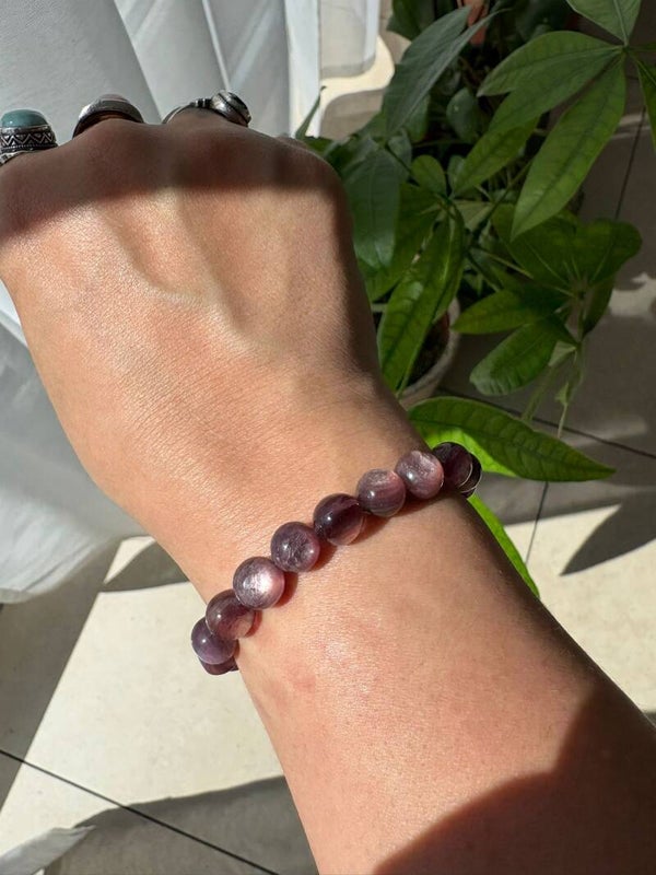 Gemmy Lepidolite Bracelet