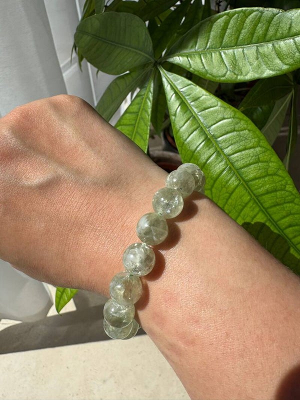 Green Mica Bracelet