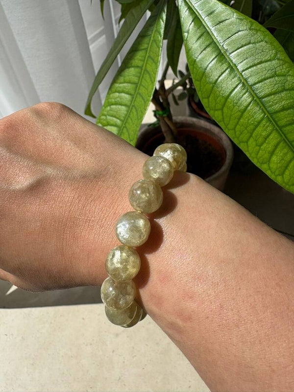 Golden Mica Bracelet