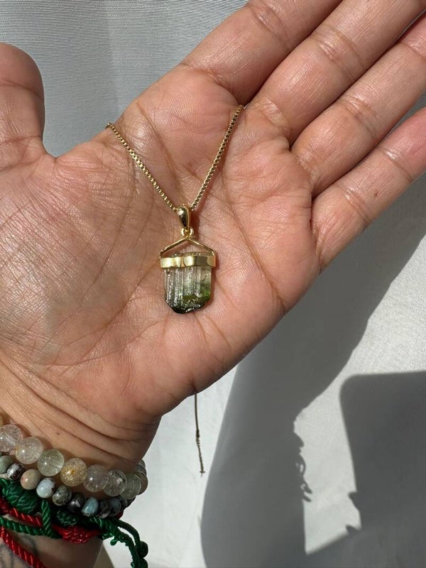Green Tourmaline Pendant