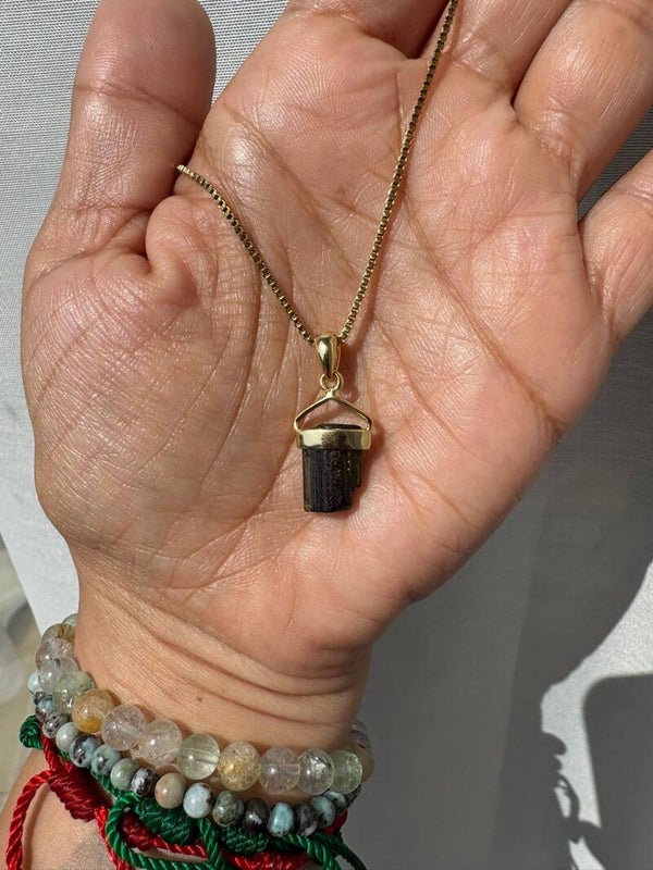 Green Tourmaline Pendant