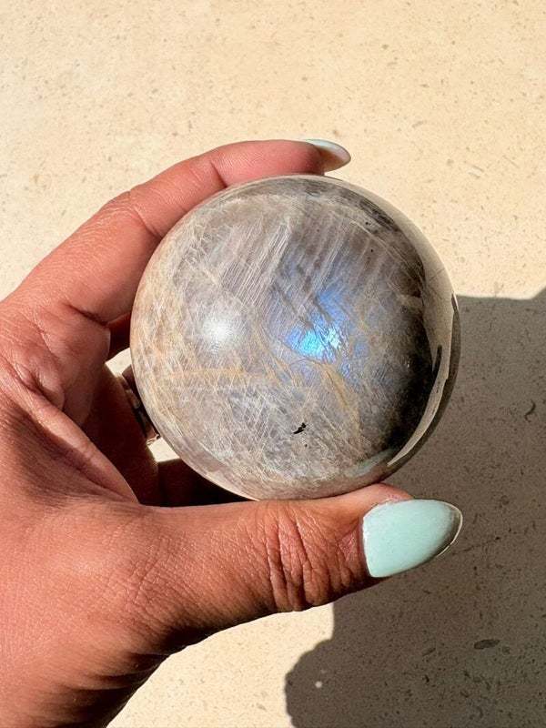 Moonstone & Sunstone Mix Sphere