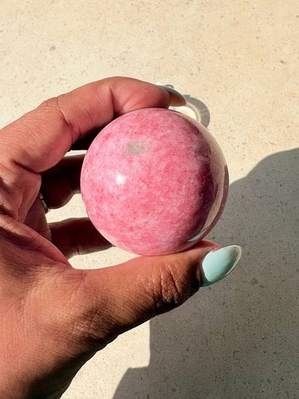 Thulite Sphere