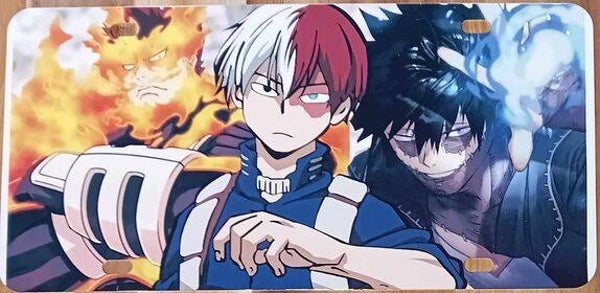 Licenses plate "BNHA"