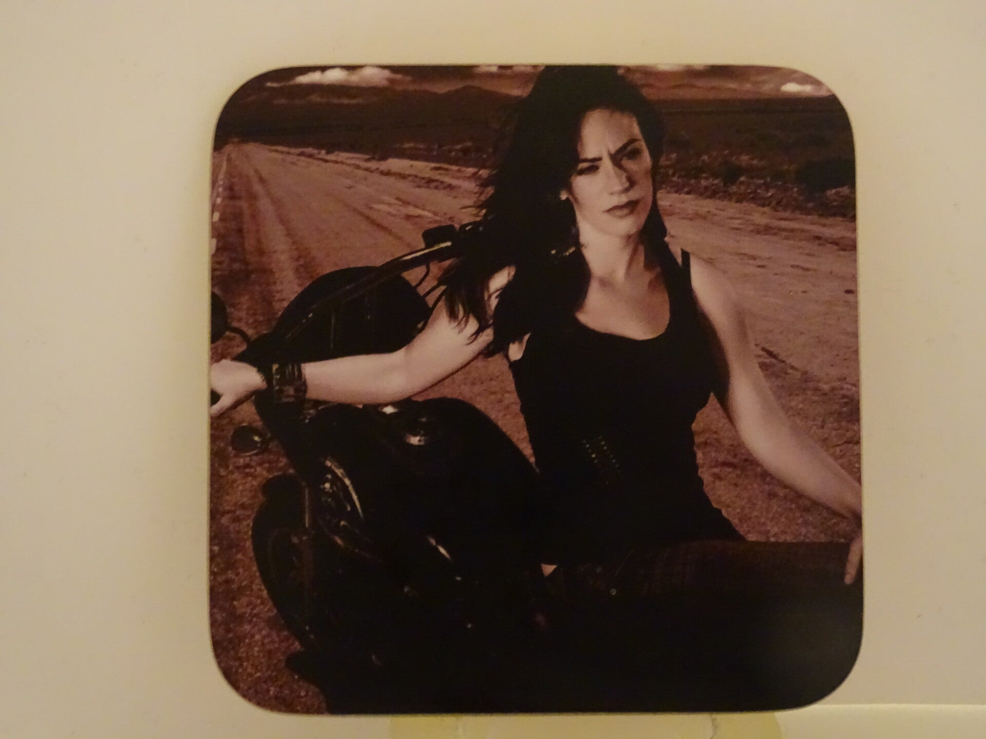 Coaster hard square Dr. Tara Knowles