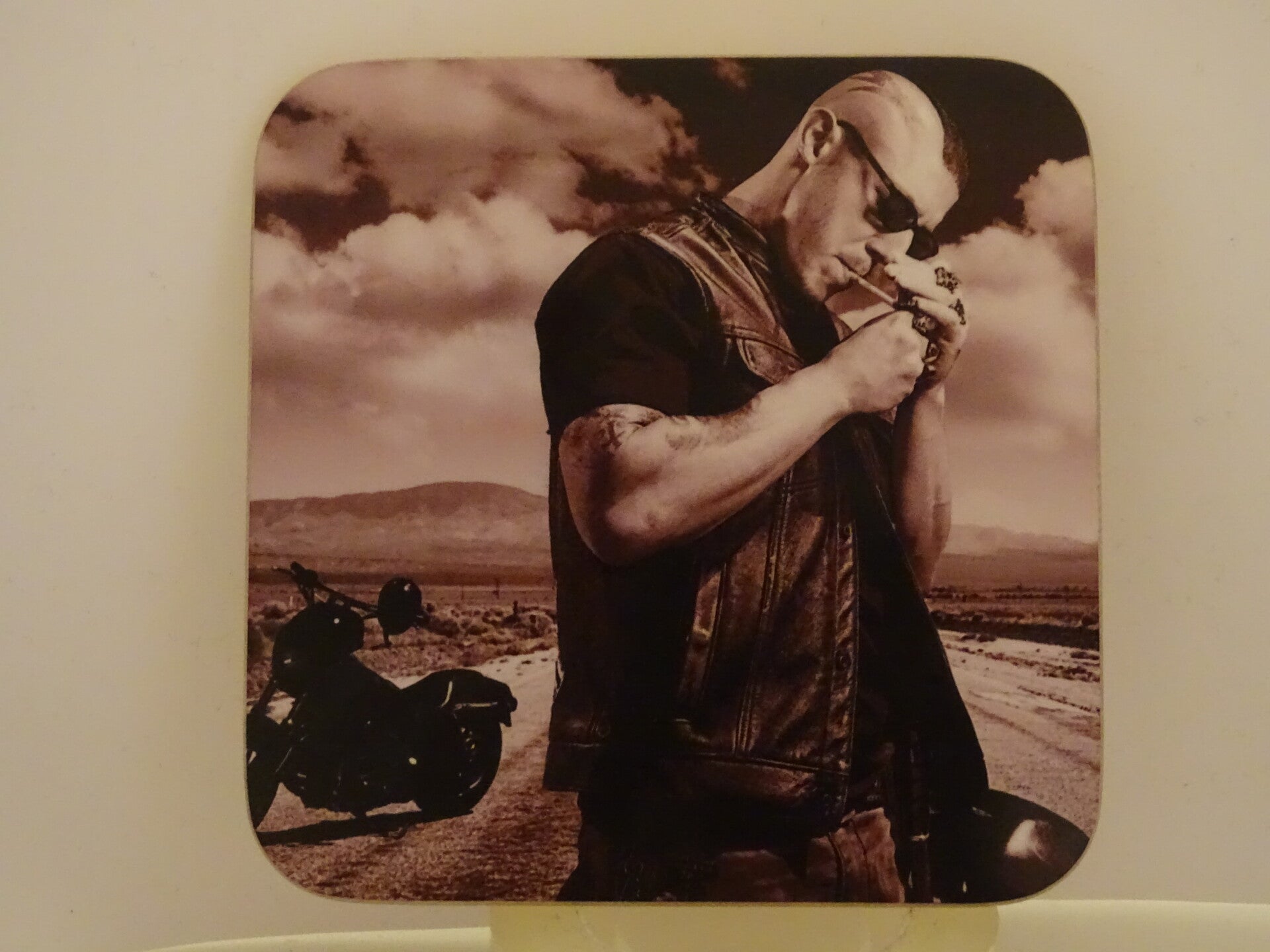 Coaster hard square Juan Carlos 'Juice' Ortiz