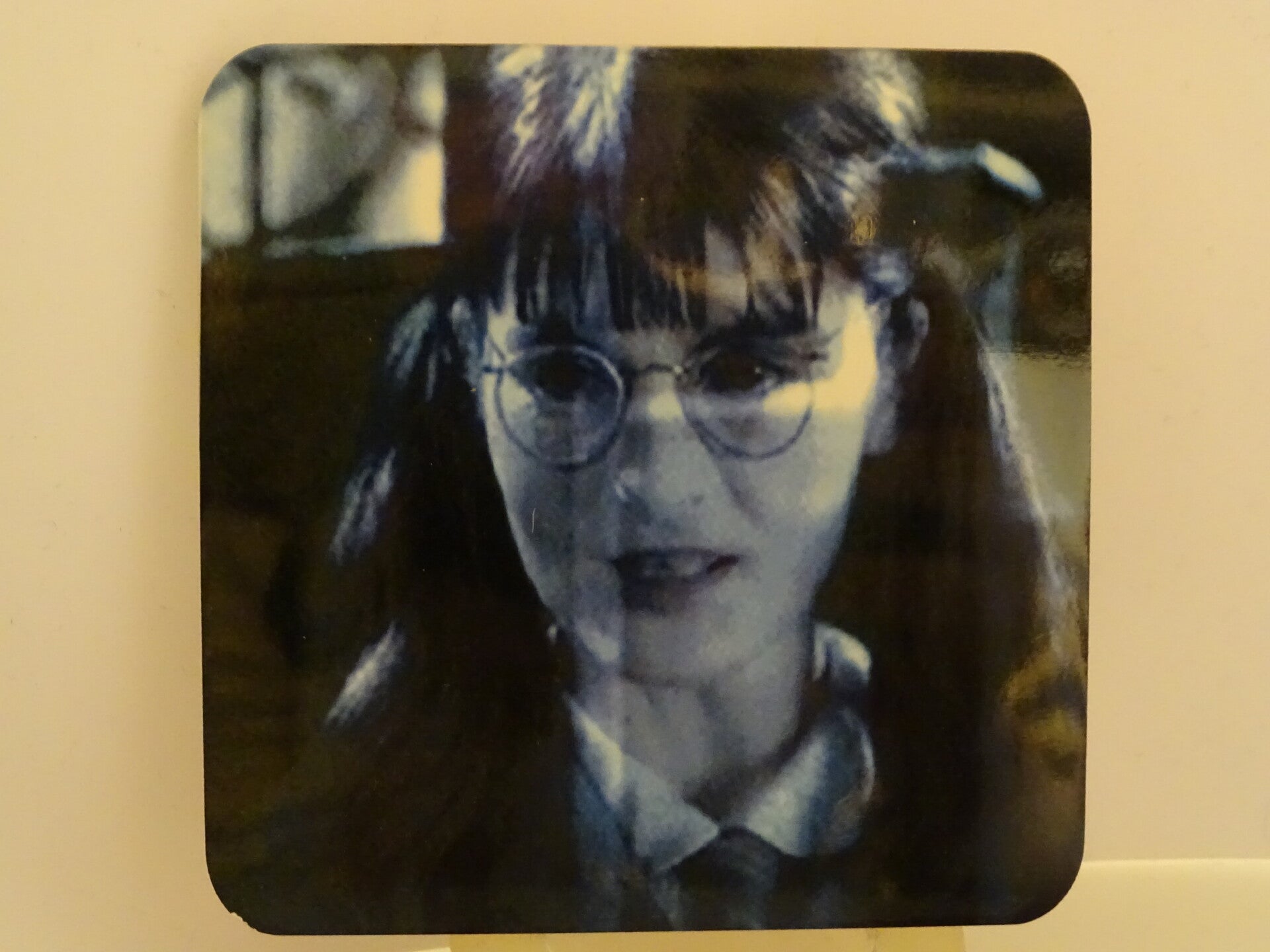 Coaster hard square Moaning Myrtle