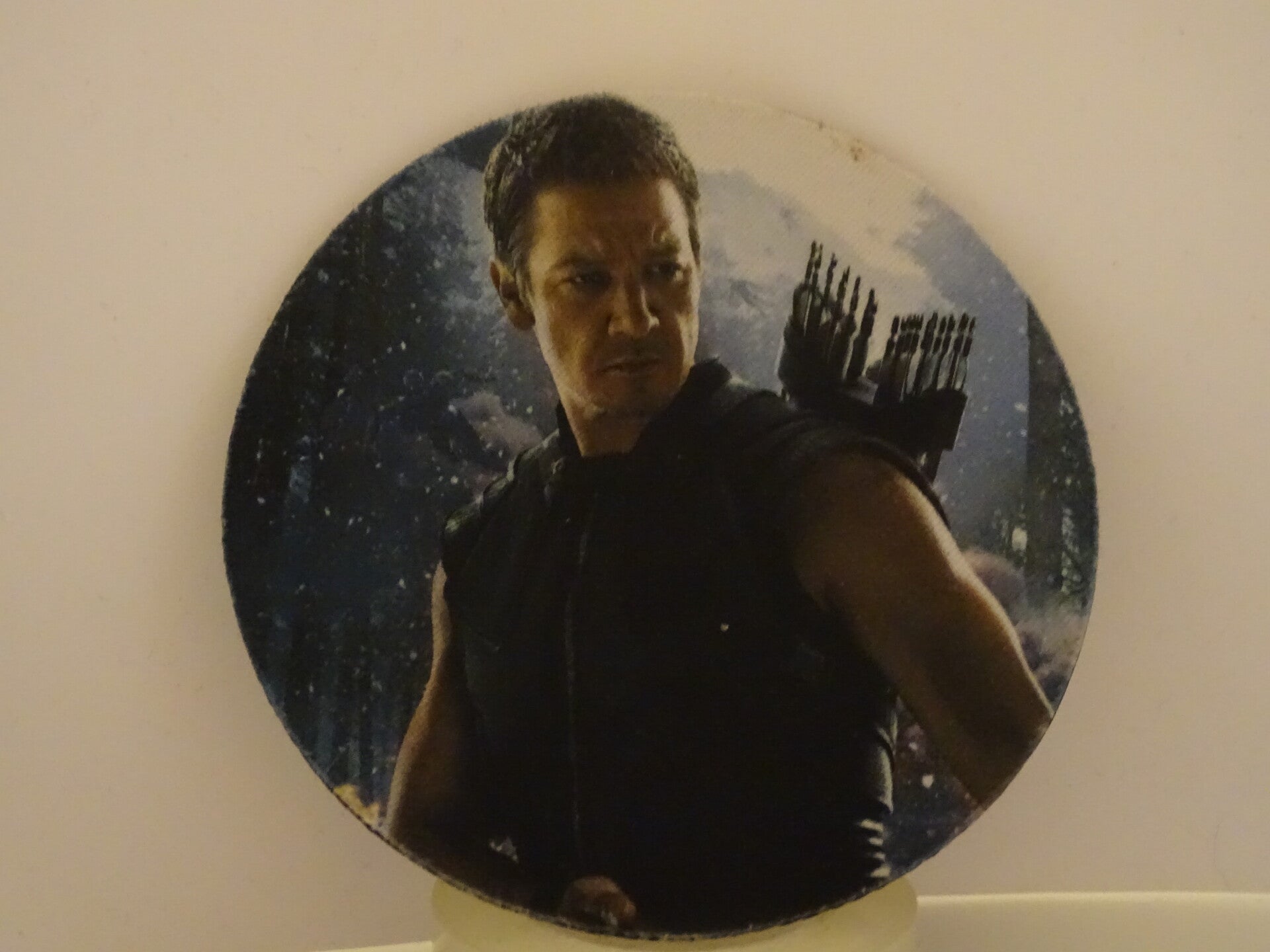 Coaster soft Round Hawkeye