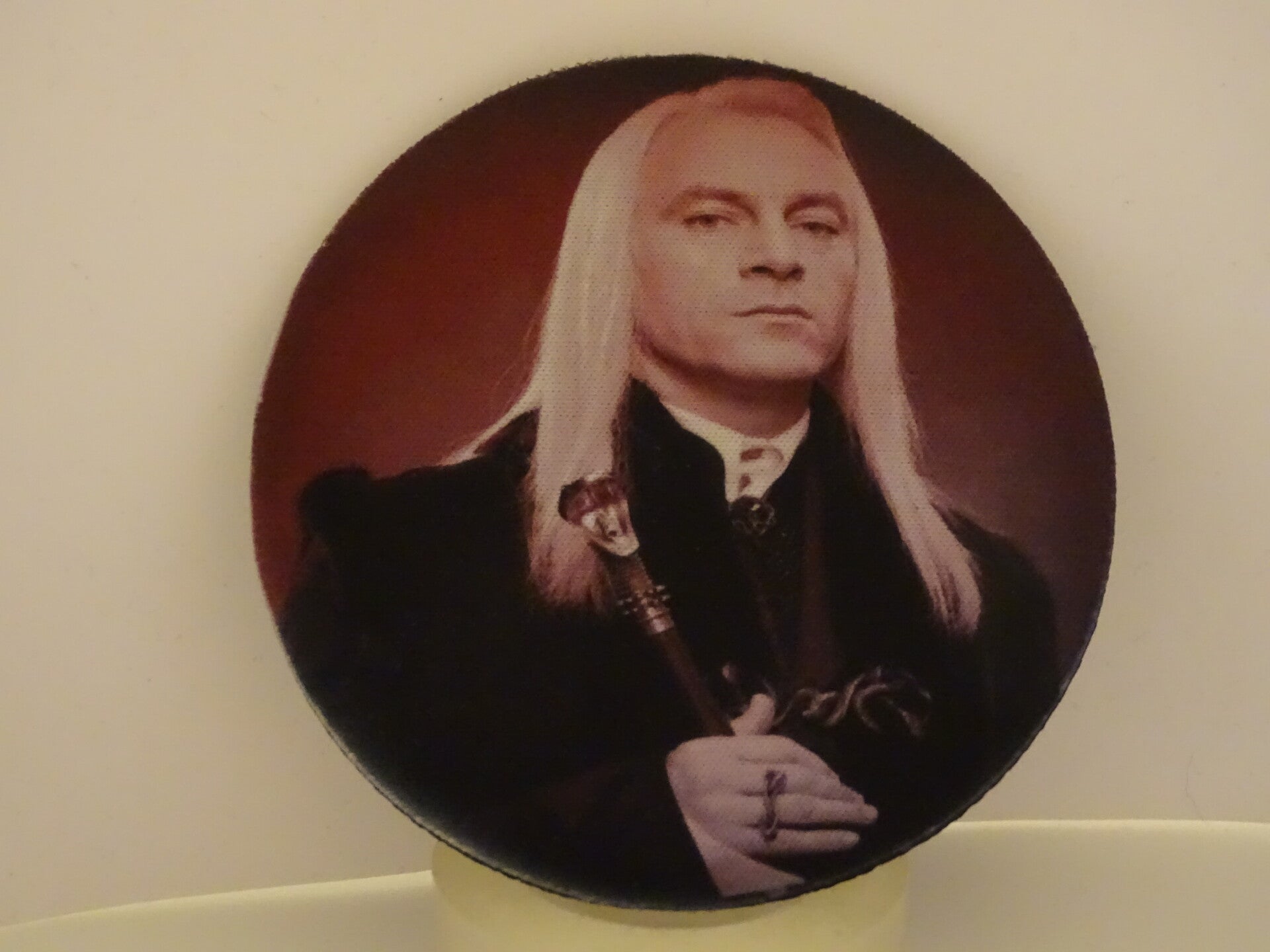 Coaster soft Round Lucius Malfoy