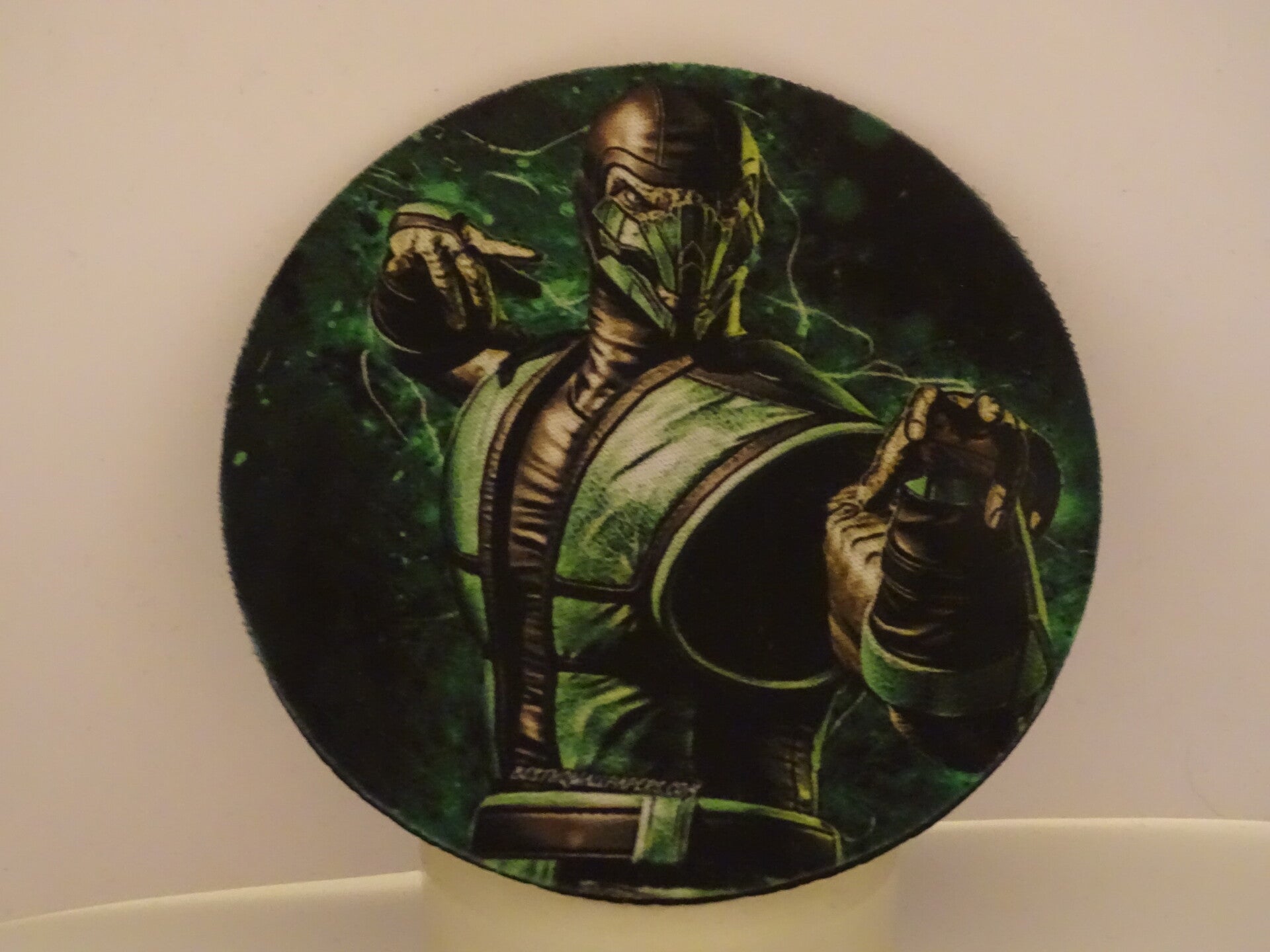 Coaster soft Round Reptile