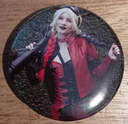 Button 44mm Harley Quinn