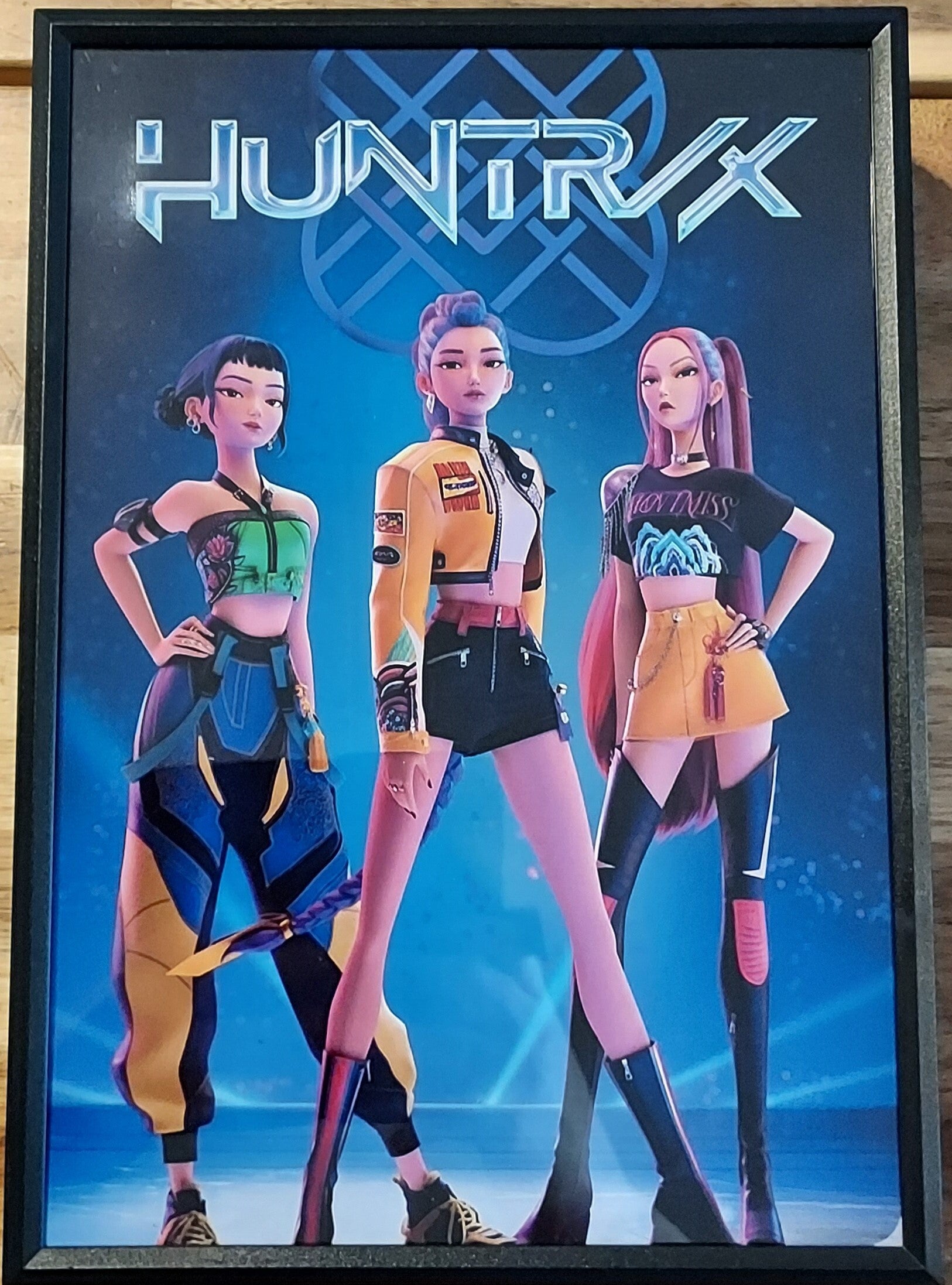 Print in frame A4 "Huntrix"