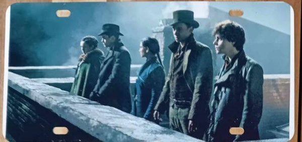 Licenses plate "Shadow And Bones"