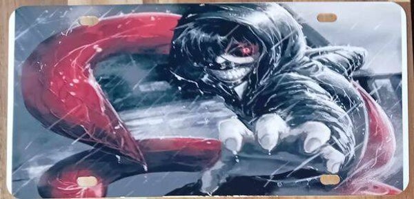 Licenses plate "Tokyo Ghoul"
