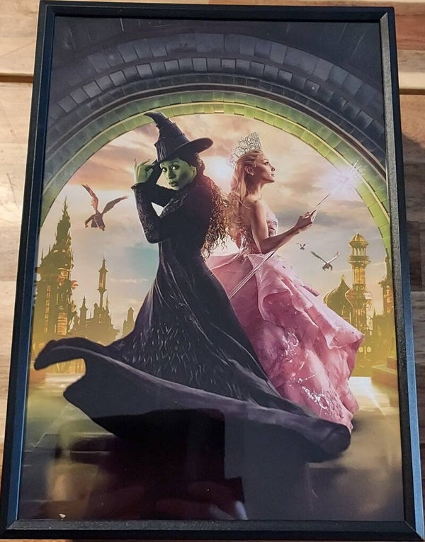 Print in frame A4 "Wicked"