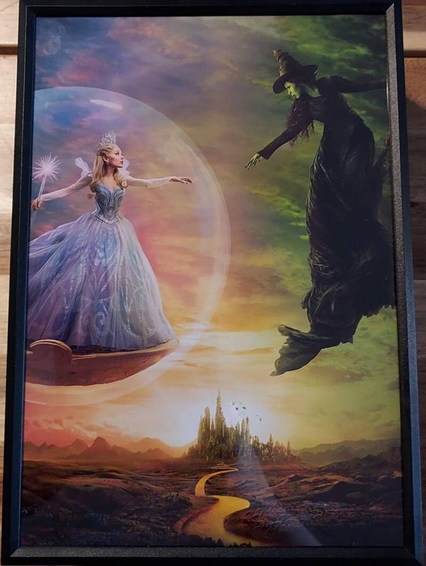 Print in frame A4 "Wicked 3"