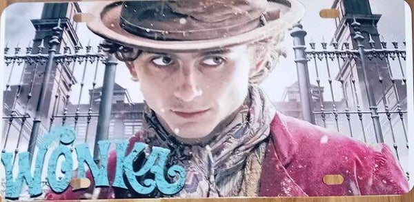 Licenses plate "Wonka"