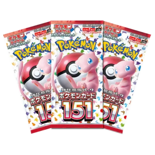 151 Booster pack Japans 4x (voorverkoop)