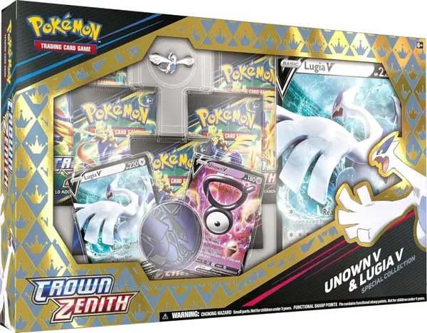 Unown V & Lugia V Collection Box