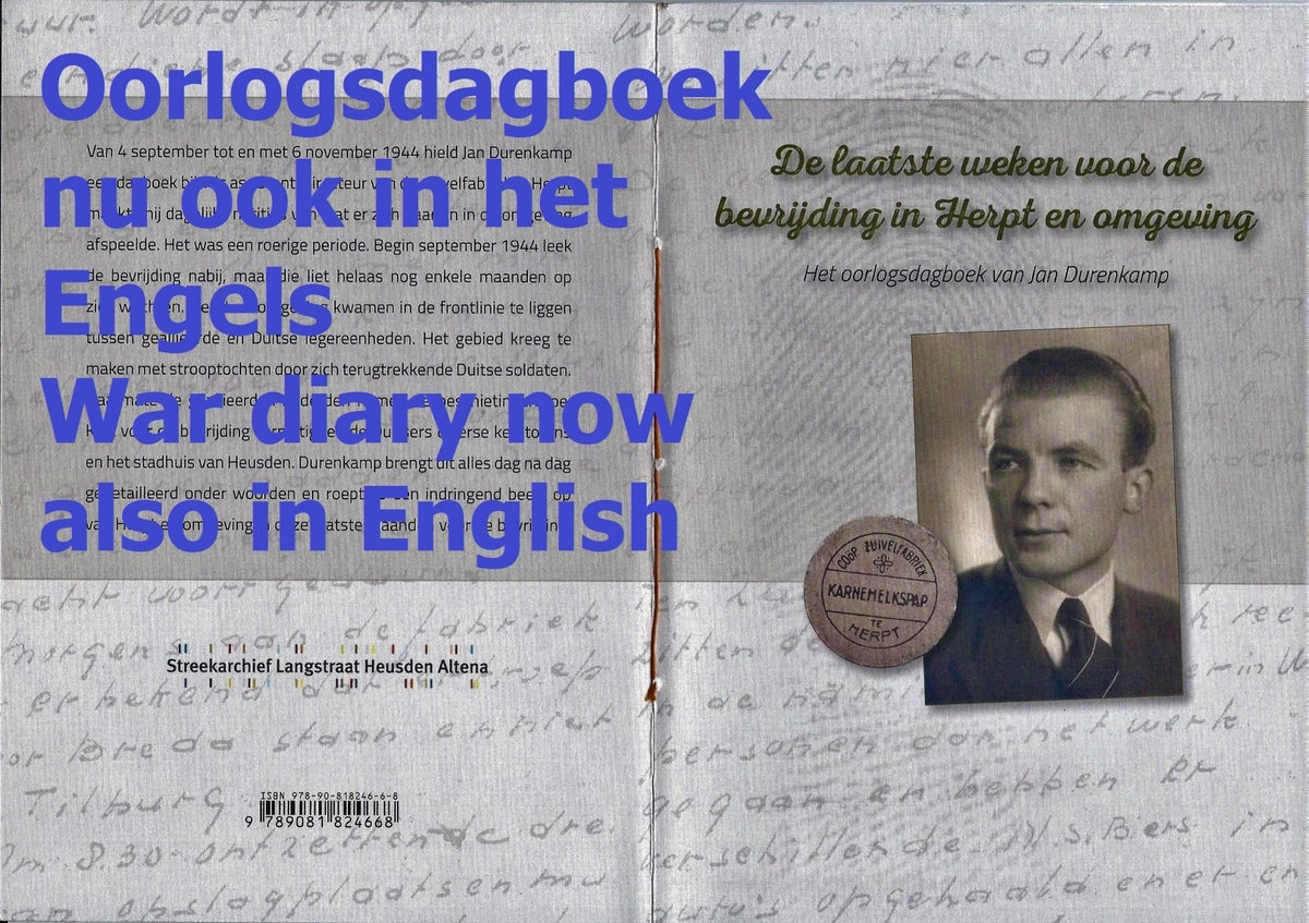 Oorlogsdagboek nu ook in het Engels / Artikelen | theodurenkamp.nl