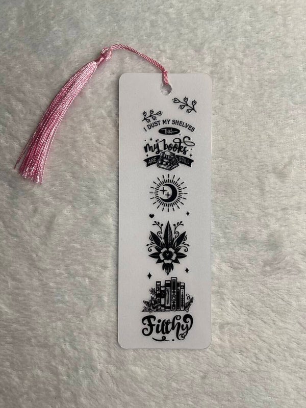 Handmade “Filth” Bookmark