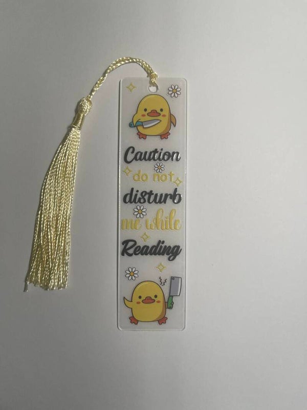 Handmade Ducky Bookmark