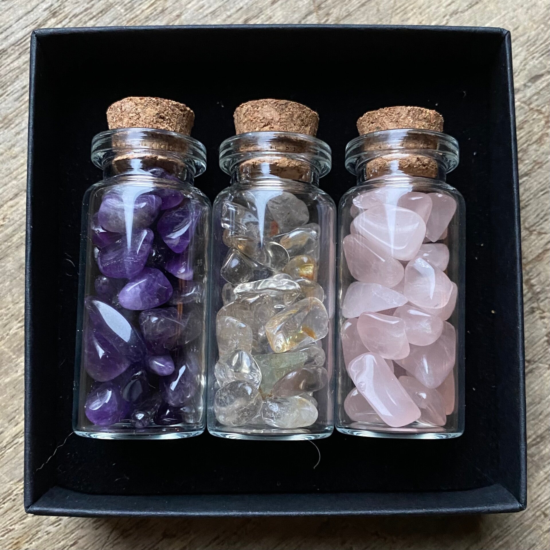 Flesje Gouden Driehoek voor Balans, Positieve Energie en Harmonie