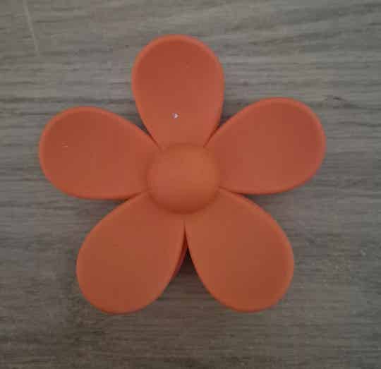 Haar clips bloem