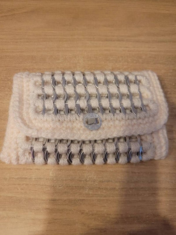 portemonnee van bliklipjes