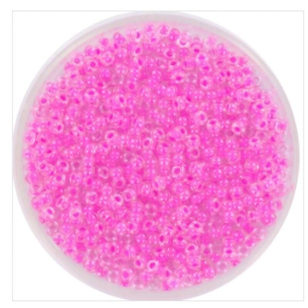 miyuki rocailles 11/0 - luminous pink lila 4302