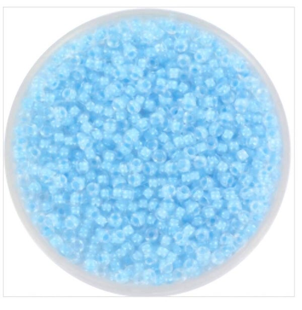 miyuki rocailles 11/0 - luminous turquoise 4300