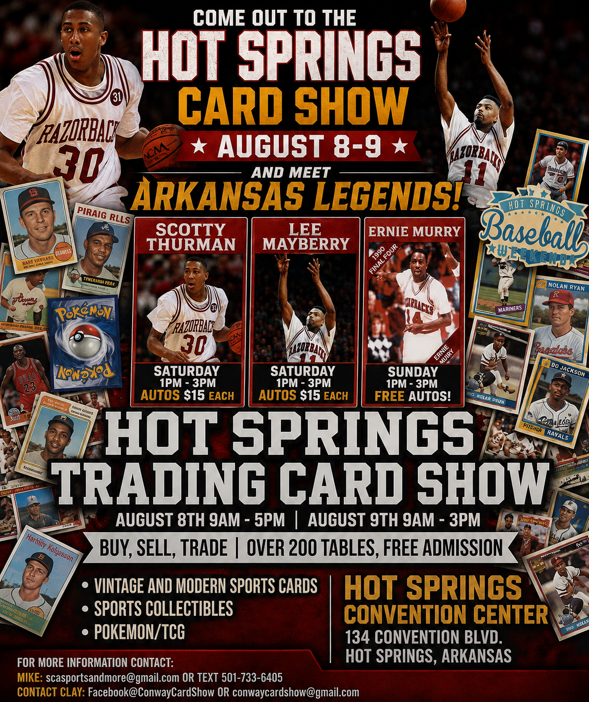 Hot Springs Trading Card Show logo