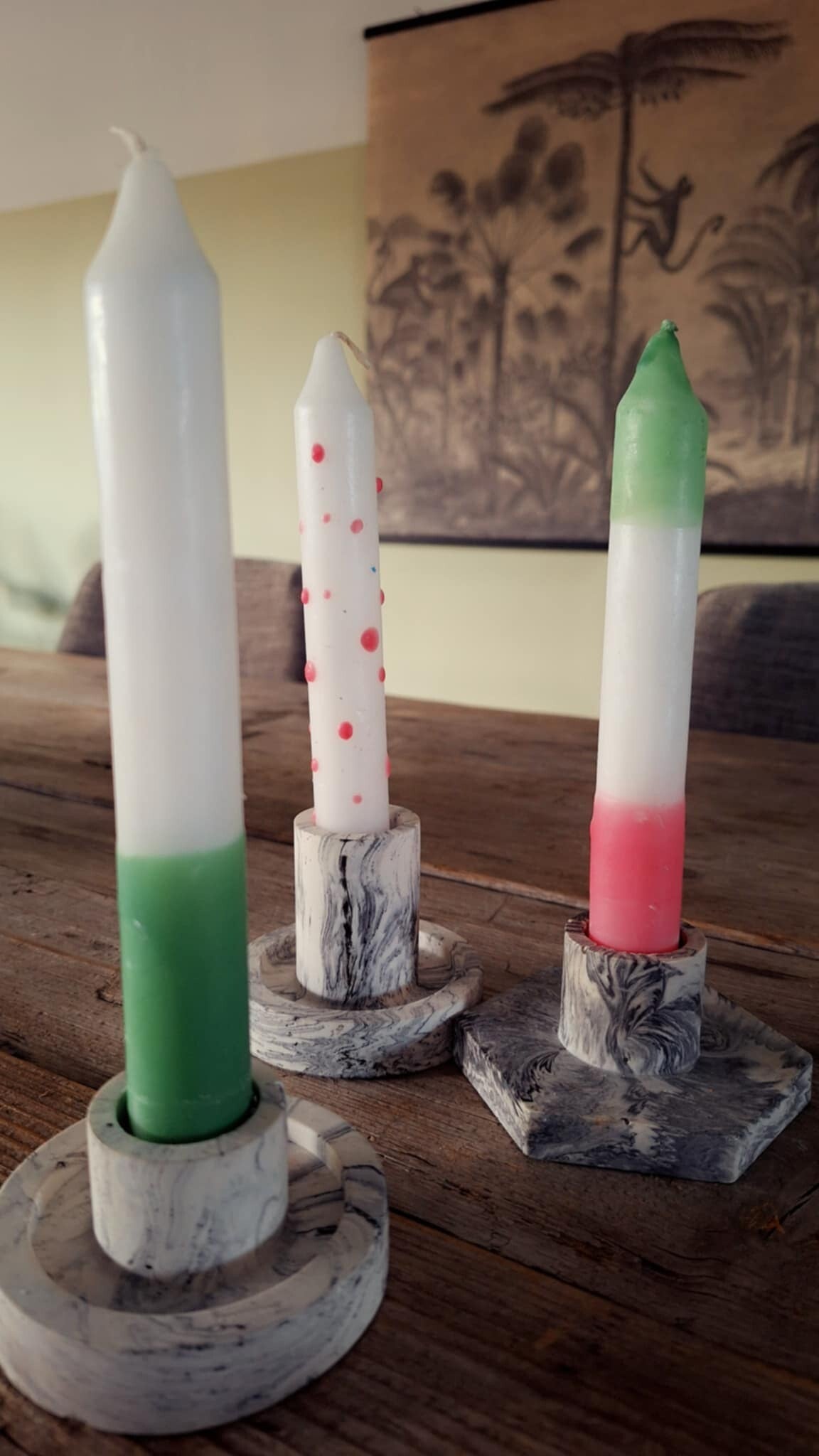 Workshop kandelaars gieten en kaarsen decoreren