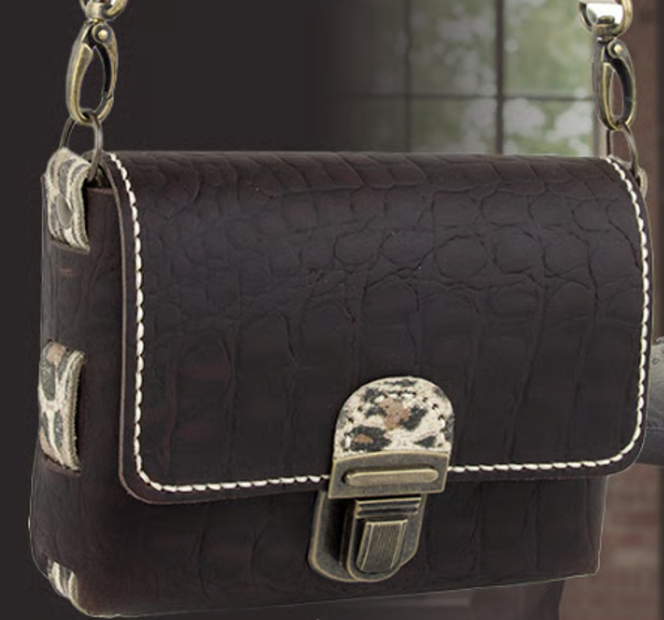 Workshop lederen handtas Jaqueline