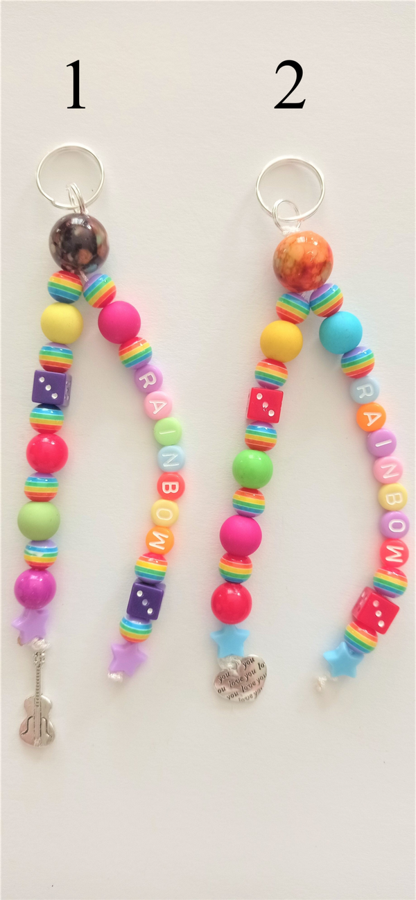 Schlüsselanhänger Rainbow - verschiedene Farben