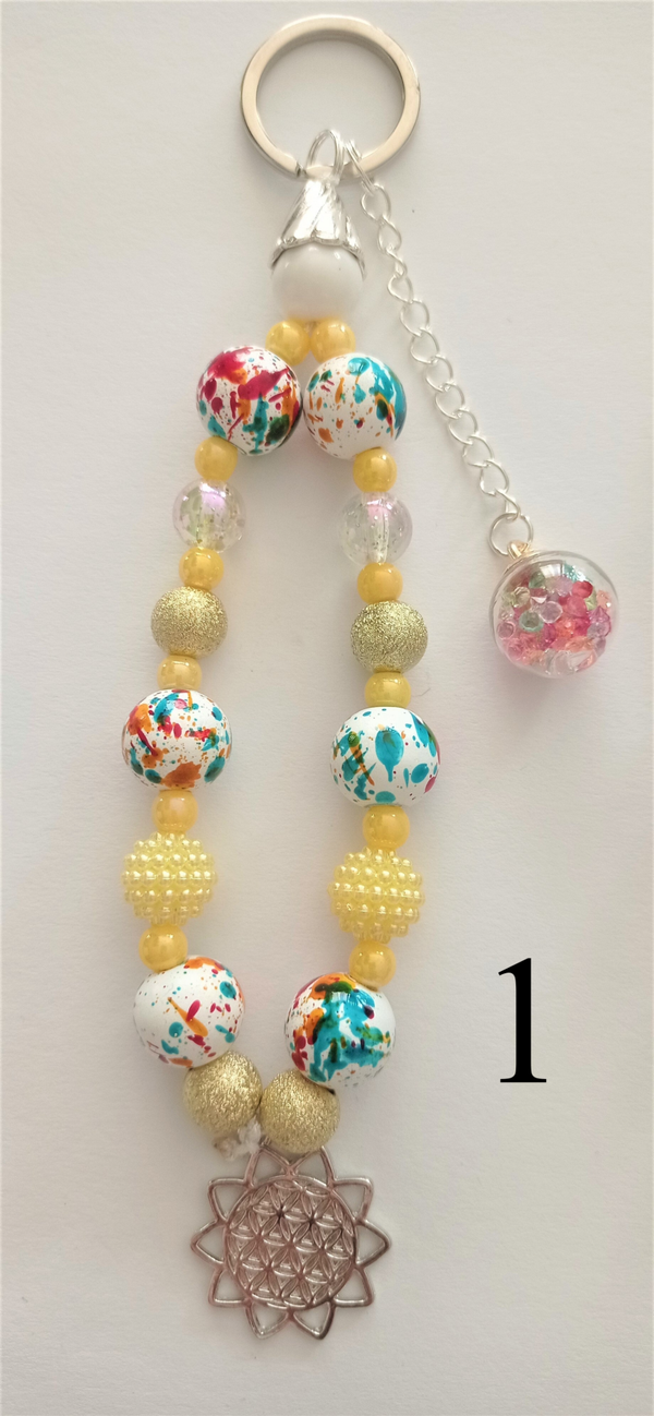 Schlüsselanhänger "Sonne" - verschiedene Farben