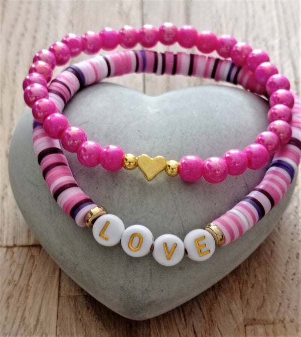 Armband-Set "LOVE"