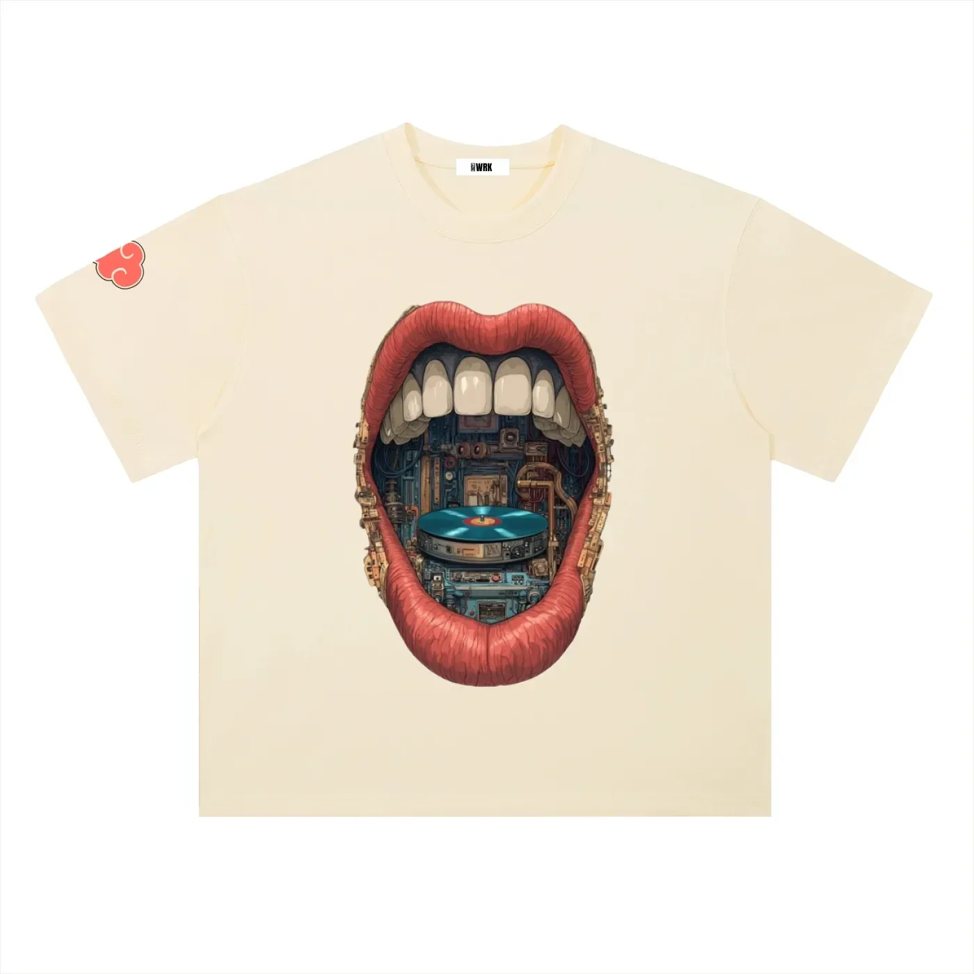 NstyWrk "Big Mouth Larry" Graphic Tee