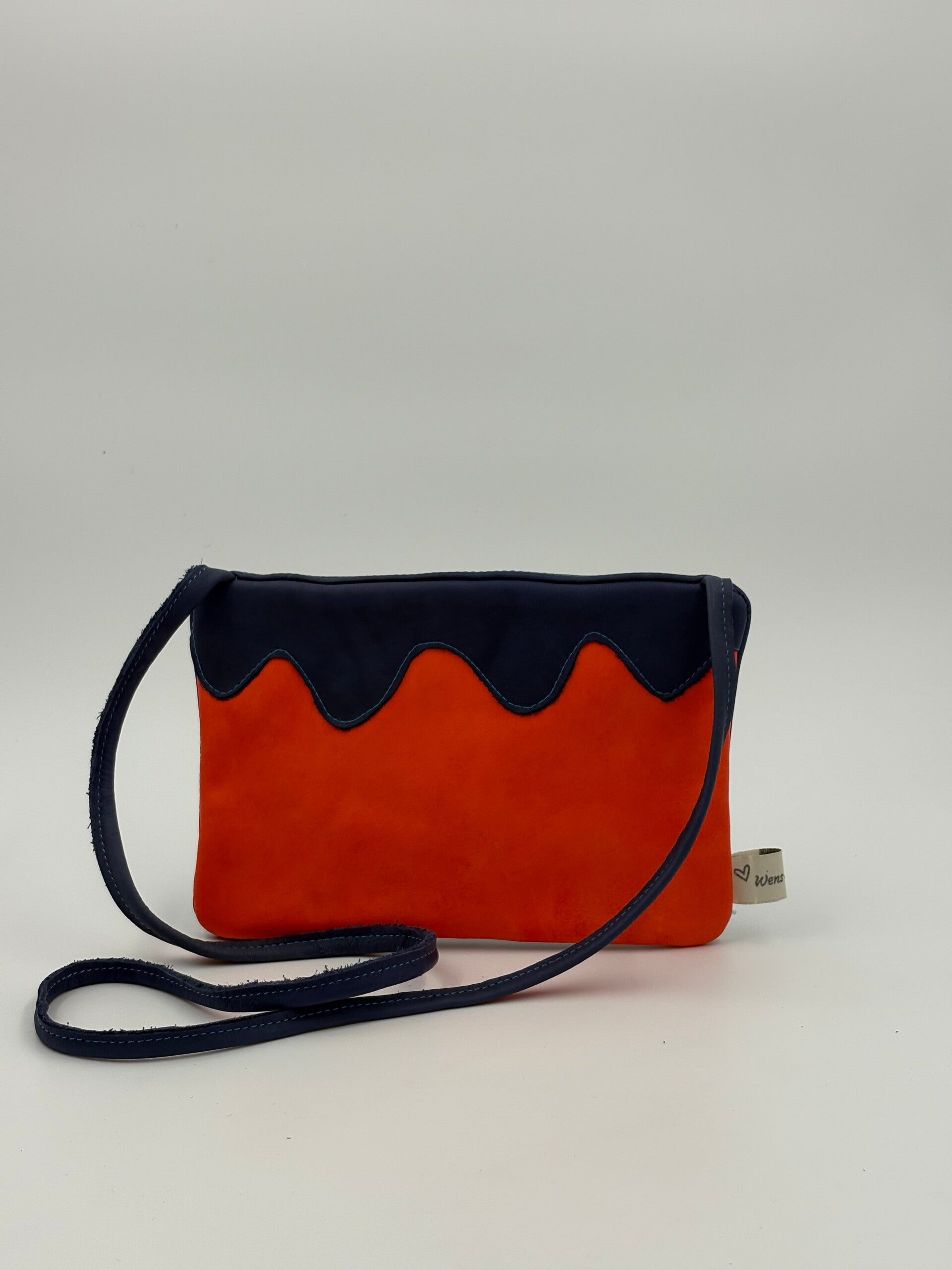 Festival tasje , coral , blauw