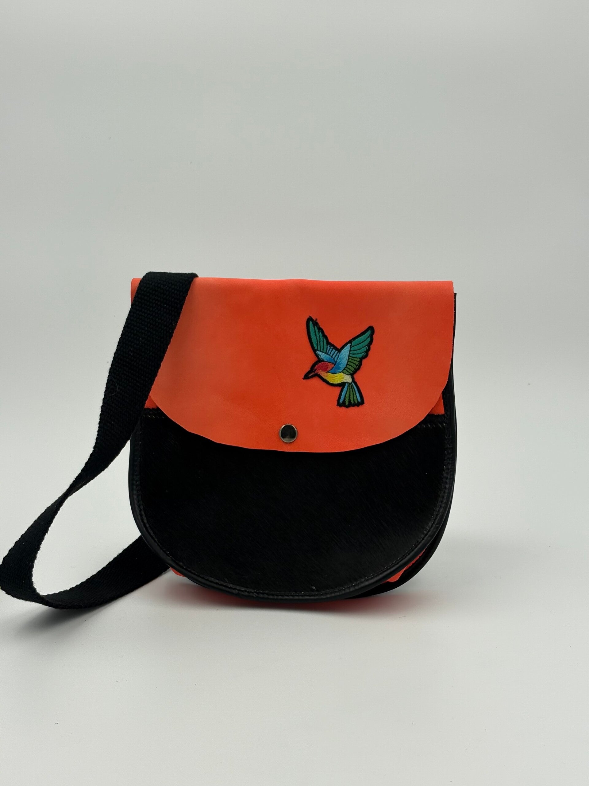 schouder tasje , ijsvogel