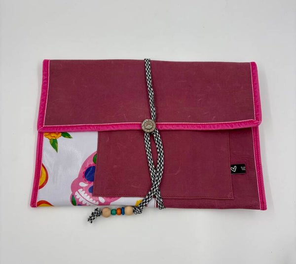 Laptophoes oud roze mex