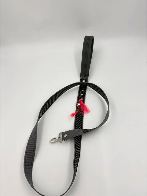 Hondenriem donkergrijs M