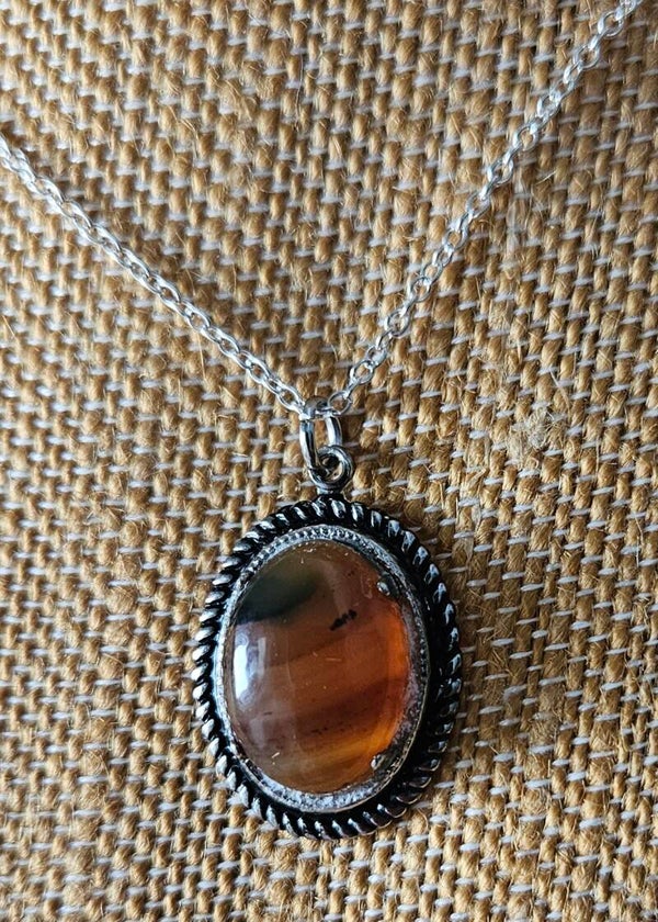 Agate necklace